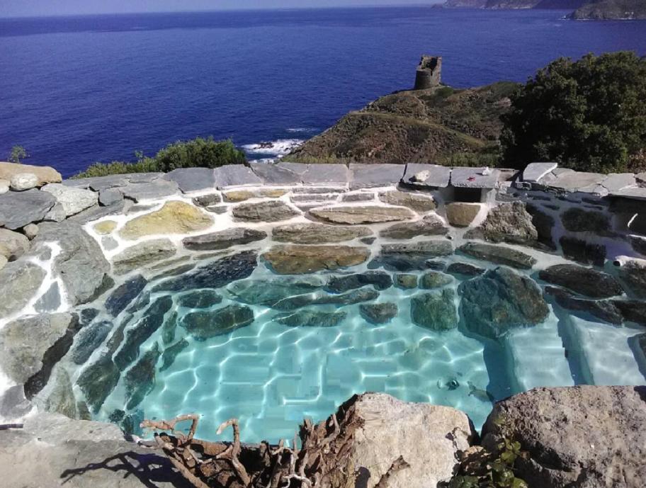RDC dans une Maison de charme avec piscine Pino Extérieur photo