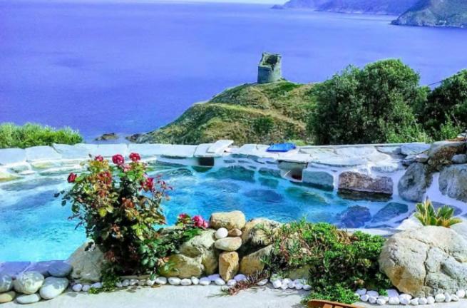 RDC dans une Maison de charme avec piscine Pino Extérieur photo